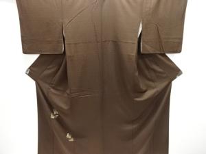 源氏香に結び文模様刺繍衿付け下げ訪問着